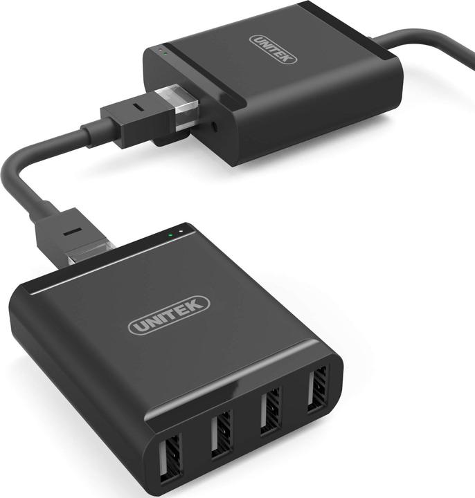 Actual product image Unitek Y-2516 Interface Hub USB 2.0 (USB-A, 5 Ports)