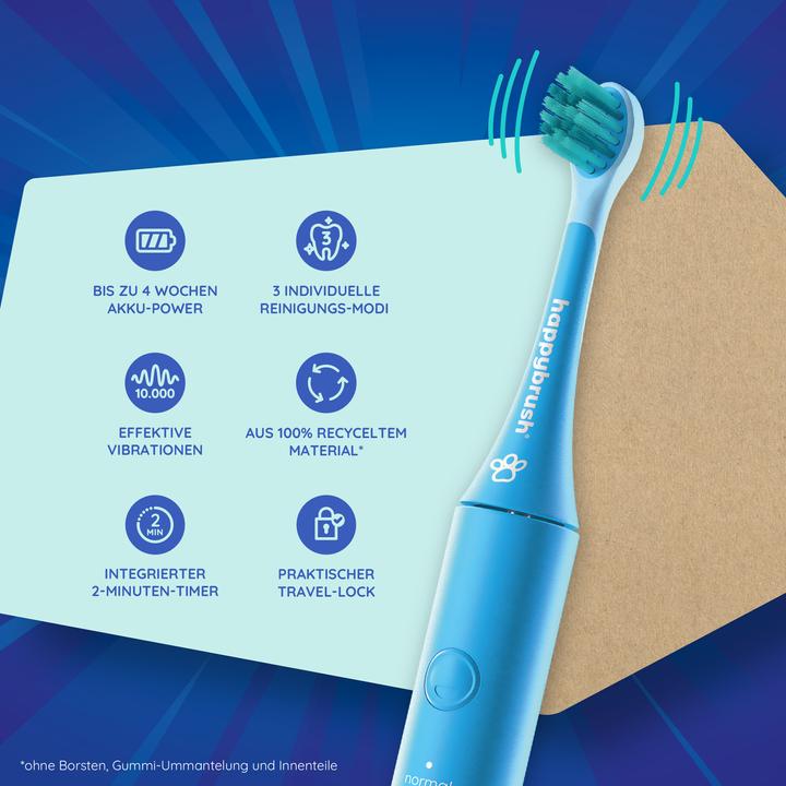 Image du produit happybrush Eco Vibe Enfants Paw Patrol (Brosse à dents oscillo-rotative)