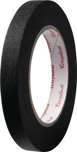 Actual product image Coroplast Gewebeklebeband 800 schwarz L.25m B.19mm Rl.