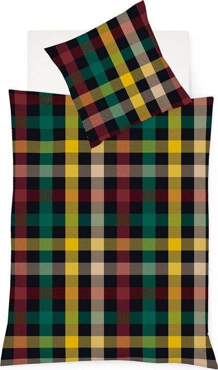 Produktbild Fleuresse gewebte Edelflanell Bettwäsche Lech Devonport multicolor (Duvetbezug, 160x210 cm + 65x100 cm)