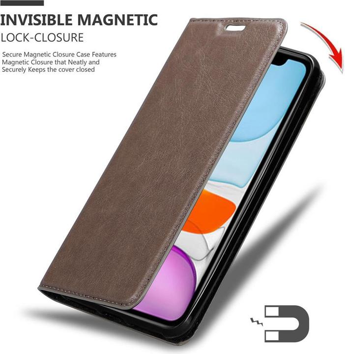 Immagine prodotto Cadorabo Copertina magnetica invisibile del libro (Apple iPhone 12 mini)