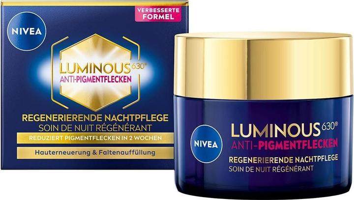 Actual product image NIVEA Cellular Luminous630 anti-pigmentation night cream (50 ml, 24h cream)