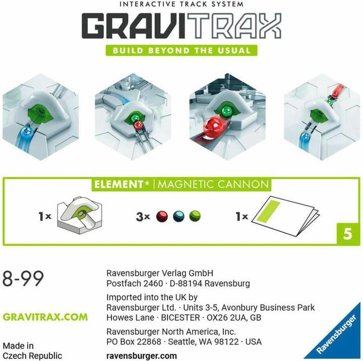 Produktbild Ravensburger GraviTrax Element Magnetic cannon