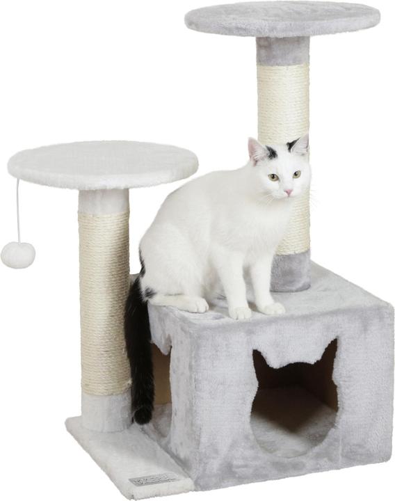 Image du produit Kerbl Arbre à chat (80 cm, Blanc et gris)