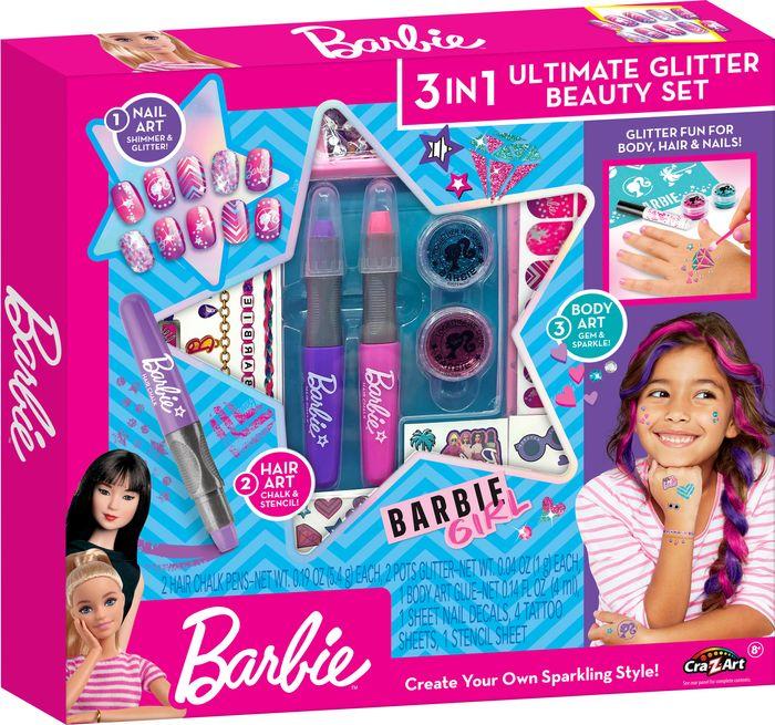 Productafbeelding Barbie Schoonheidsset 3 in 1 Ultimate Glitter