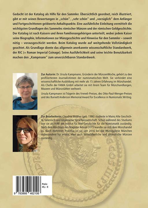 Actual product image The Coins of the Roman Imperial Period (German, Claudine Walther, Ursula Kampmann, 2022)