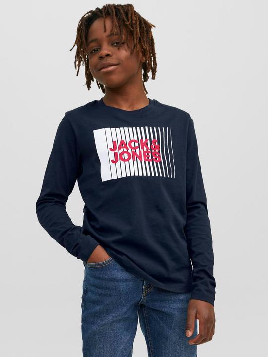 Immagine prodotto Jack & Jones Maniche lunghe con logo per ragazzi (140)