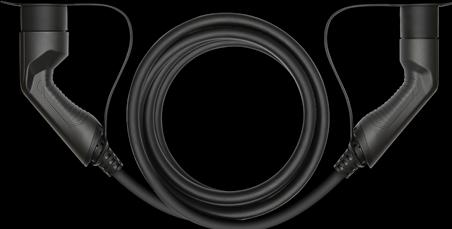 Produktbild Deltaco Electric car charging cable Type 2 - Type 2, 3 phases, 16A, 11KW, 5m (Typ 2, 11 kW, 16 A, 5 m)