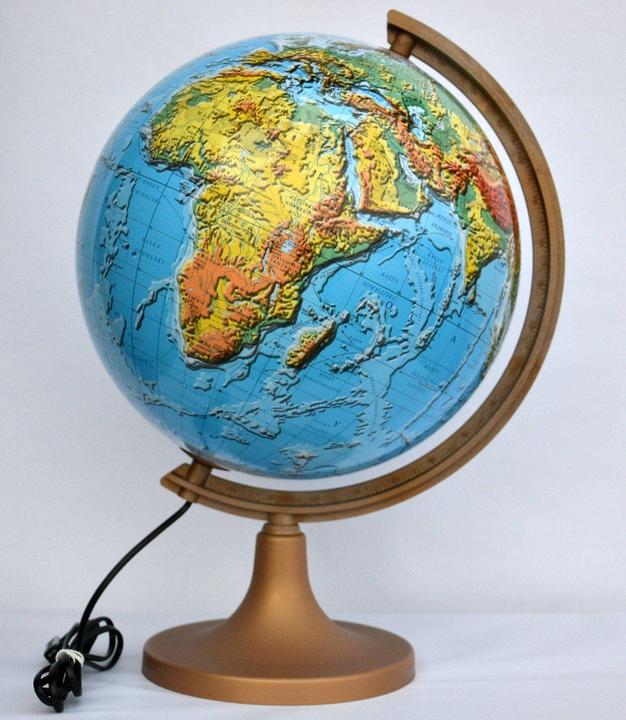 Image du produit Zachem Globe 320 physique 3D, illuminé (32 cm)