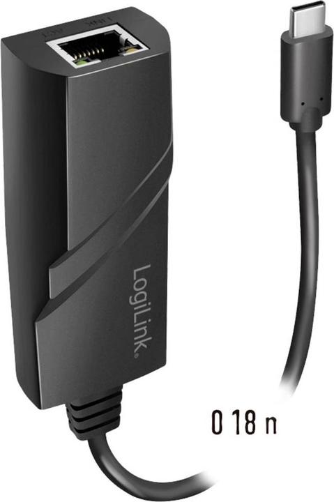 Actual product image LogiLink USB 3.2 Gen 1, USB-C to Gigabit Adapter (USB-C)