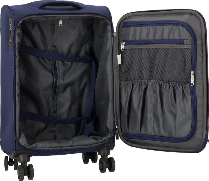 Immagine prodotto D&N Travel Line 9504 Carrello cabina a 4 ruote S 55 cm (35 l, Bagaglio a mano (fino a 50 litri))