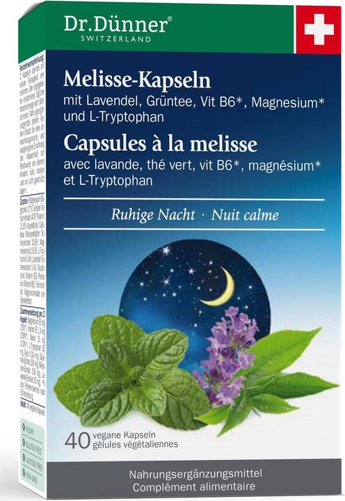 Dr. Dünner EssenzaVita Melisse (40 Stück, Kapseln, 40 g)