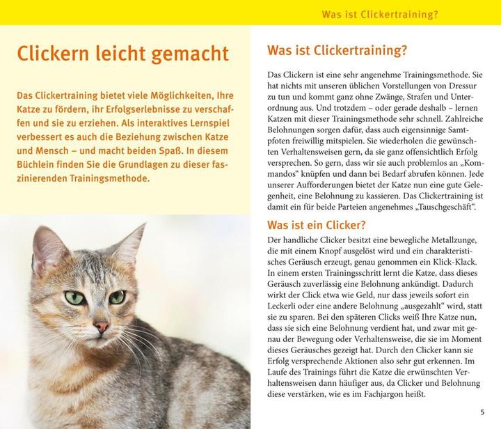 Produktbild Katzen-Clicker-Box (Deutsch, Birgit Rödder, 2013)