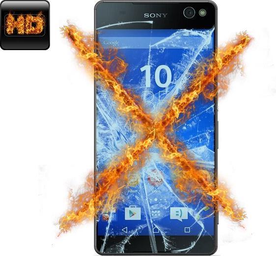 Produktbild Protectorking 4x Panzerfolie Anti-Shock HD Klar (4 Stück, Sony Xperia C5 Ultra)