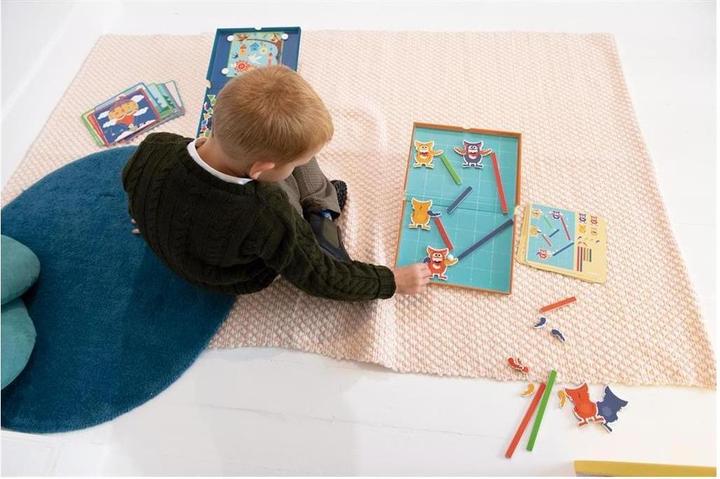 Actual product image Scratch Magnet educational game animals numbers (German)