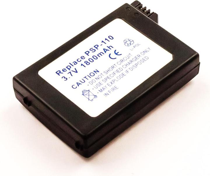 Produktbild AGI 81565 - Akku - Schwarz - PSP1004 - Lithium Polymer (LiPo) - 1800 mAh - 3,6 V (1800 mAh)