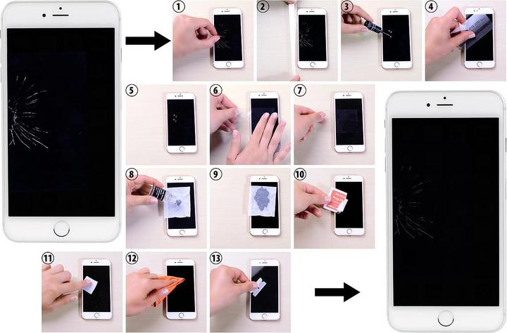 Produktbild Pearl Display-Reparatur-Set für Smartphone, Tablet-PC und Handy