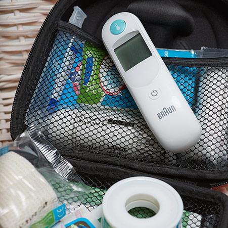 Produktbild Braun ThermoScan 5 IRT 6020 inklusive Schutzkappen (Ohr)