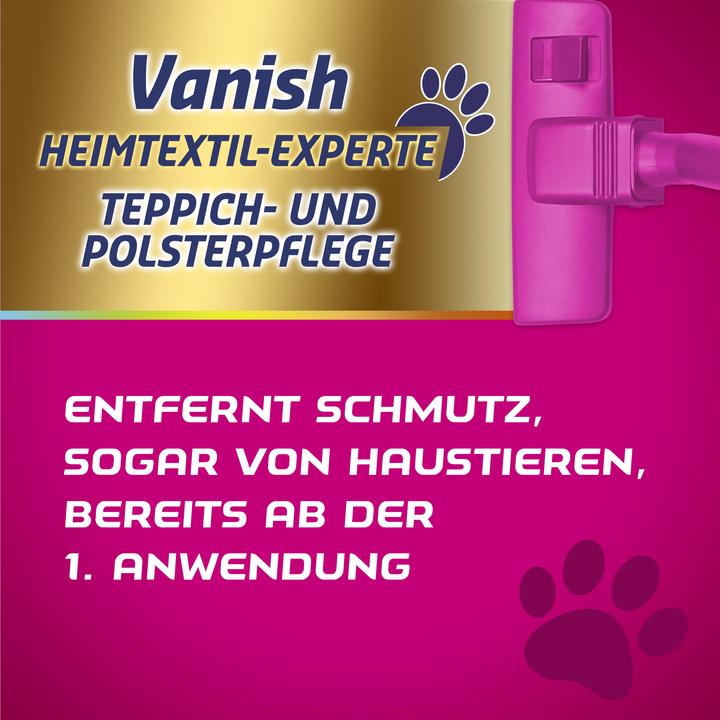Image du produit Vanish Expert en animaux domestiques Mousse d'entretien pour tapis