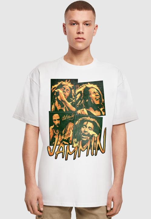 Actual product image Merchcode Bob Marley Jammin Live Oversize Tee - 174459 (L)
