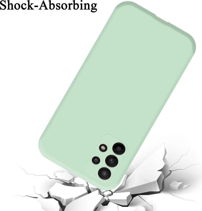 Produktbild Cadorabo TPU Liquid Silicone Case Hülle für Samsung Galaxy A23 4G / 5G (Samsung Galaxy A23, Samsung Galaxy A23 5G)