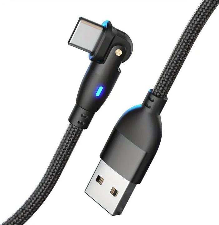 Produktbild Cbx 180 Grad Winkel Ladekabel USB-C / USB-A, 3m (3 m, 20 W)
