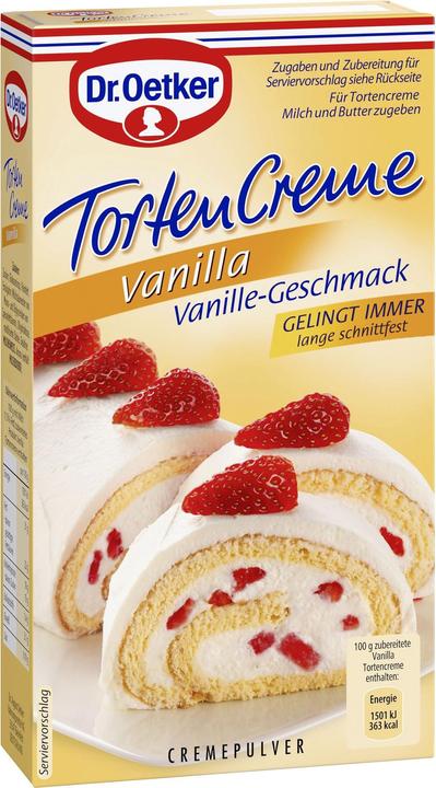 Produktbild Dr. Oetker Tortencreme Vanilla (140 g)