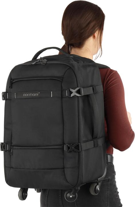Immagine prodotto Normani Reiserucksack mit Trolleyfunktion Noyon - 9647 (37 l, Bagaglio a mano (fino a 50 litri))