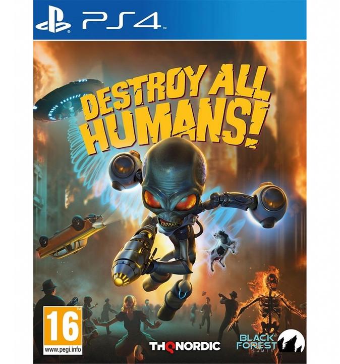 Actual product image THQ Destroy all humans! (PS4, Multilingual)