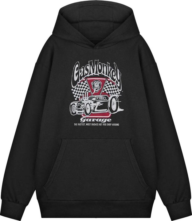 Produktbild Gas Monkey Garage Garage Flag Kapuzenpullover (S)