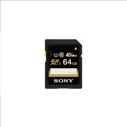 Actual product image Sony 64GB SD Card, UHS-I (64 GB, SDXC, U1, UHS-I)