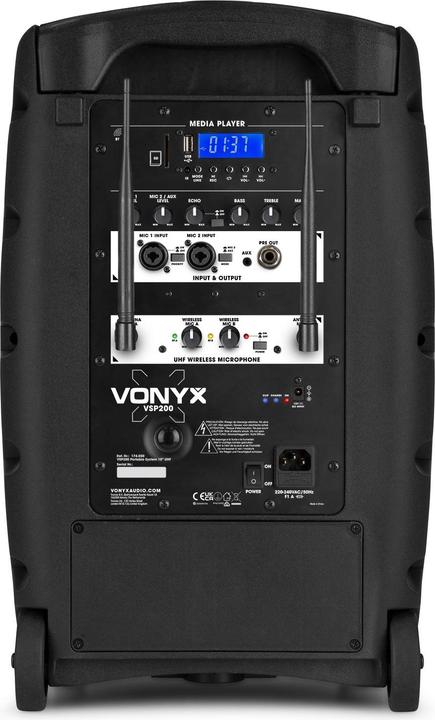 Immagine prodotto Vonyx VSP200 (Attivo, 1x 200 W)