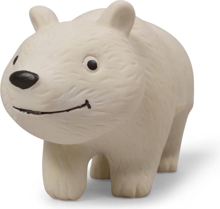 Actual product image Filibabba Natural rubber teething ring - Polly the polar bear