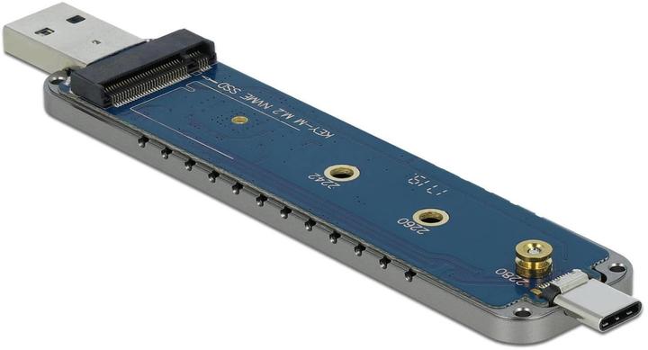 Actual product image Delock External enclosure USB-A/C - NVME M.2 SSD (M.2)