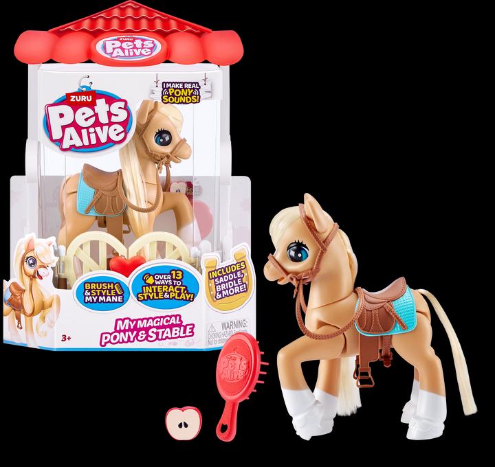 Actual product image Zuru Magic pony in the stable