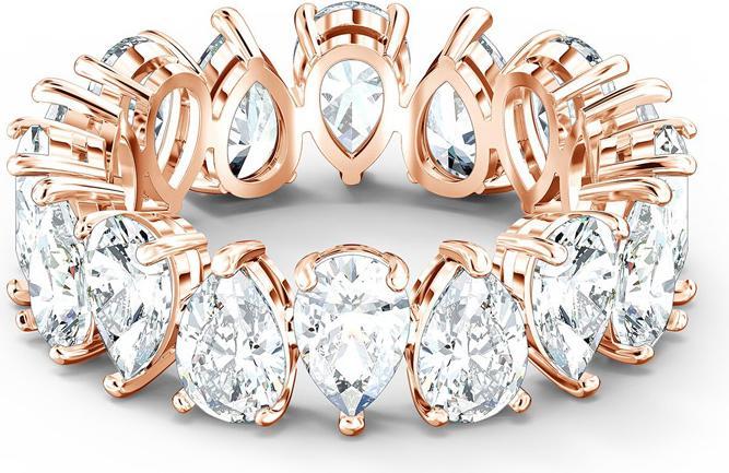 Swarovski Vittore Pear Ring Rosé 52 (52)