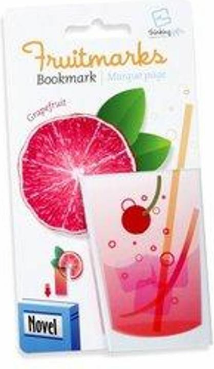 Actual product image Thinking Gifts Fruitmarks bookmark - Grapefruit