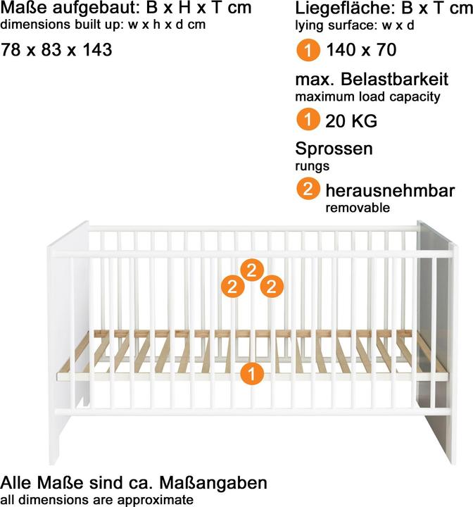 Productafbeelding Trendteam Pia Baby (70 x 140 cm)