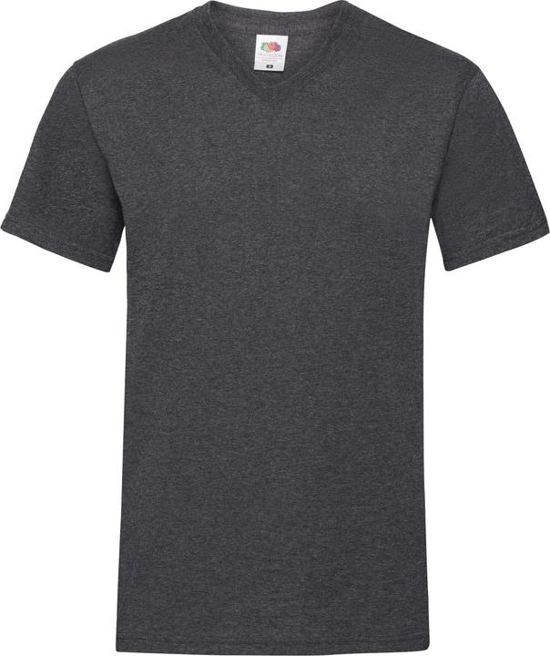 Fruit of the Loom Valueweight Tshirt Mit Vausschnitt Kurzärmlig (M)