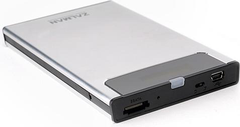 Produktbild Zalman ZM-VE200, USB 2.0, eSATA, silber