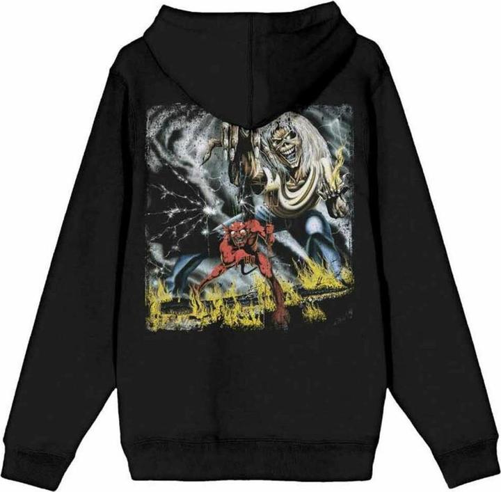 Immagine prodotto Iron Maiden Logo della felpa con cappuccio Number Of The Beast (L)