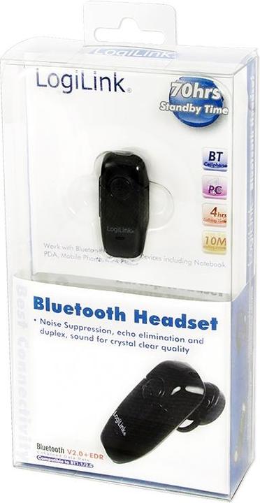 Immagine prodotto LogiLink Auricolare con auricolare Bluetooth (Senza fili, USB-A)