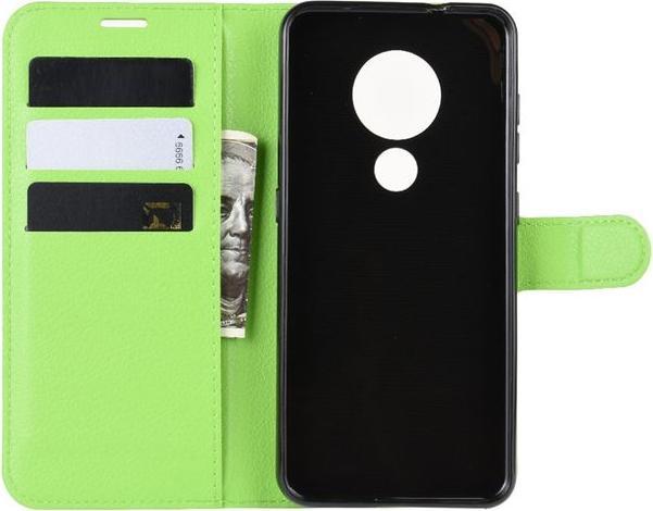 Produktbild MU Classic Litchi Leder Bookcover Series (Nokia 6.2, Nokia 7.2)