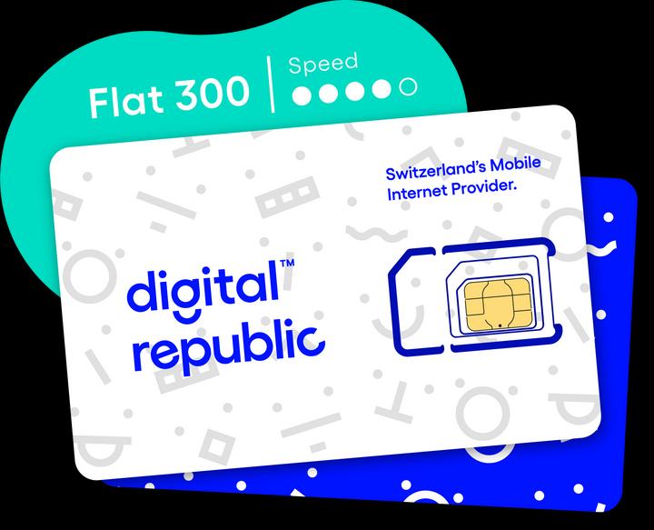 Actual product image Digital Republic SIM card Unlimited Internet for 30 days - High Speed (Unlimited)