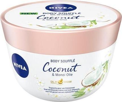 Image du produit NIVEA Souffle corporel à l'huile de coco et de monoï 200ml (Crème pour le corps, 200 ml)