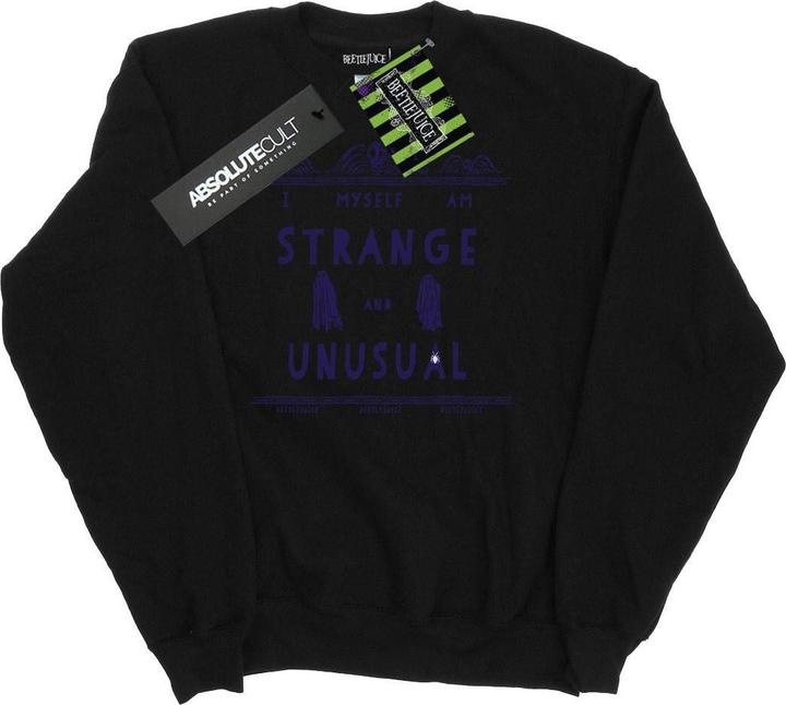 Immagine prodotto Beetlejuice Felpa uomo in cotone Strange And Unusual (XXL)