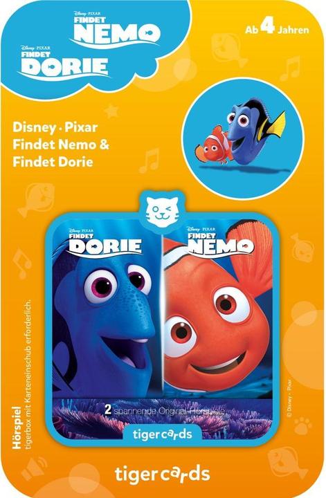 Image du produit Tigermedia tigercard - Disney - Trouve Nemo / Trouve Dorie