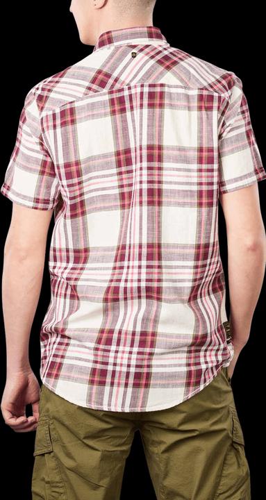 Immagine prodotto Pme Legend Short Sleeve Shirt Slub Check Ruby Slate Rose (S)