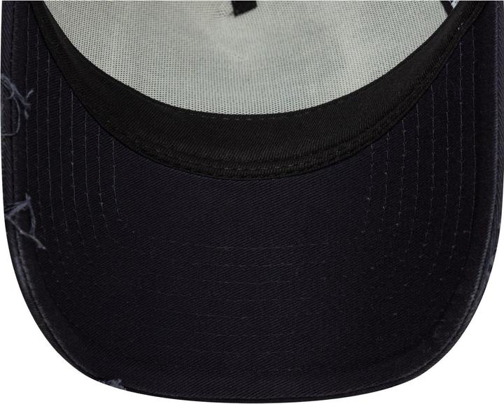 Actual product image New Era Distress Vintage Mesh Trucker Cap - BRAND PATCH (One size)