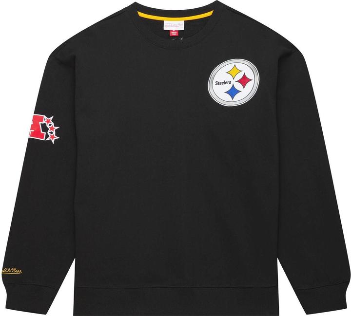 Mitchell & Ness Fleece Pullover Pittsburgh Steelers - S (S)